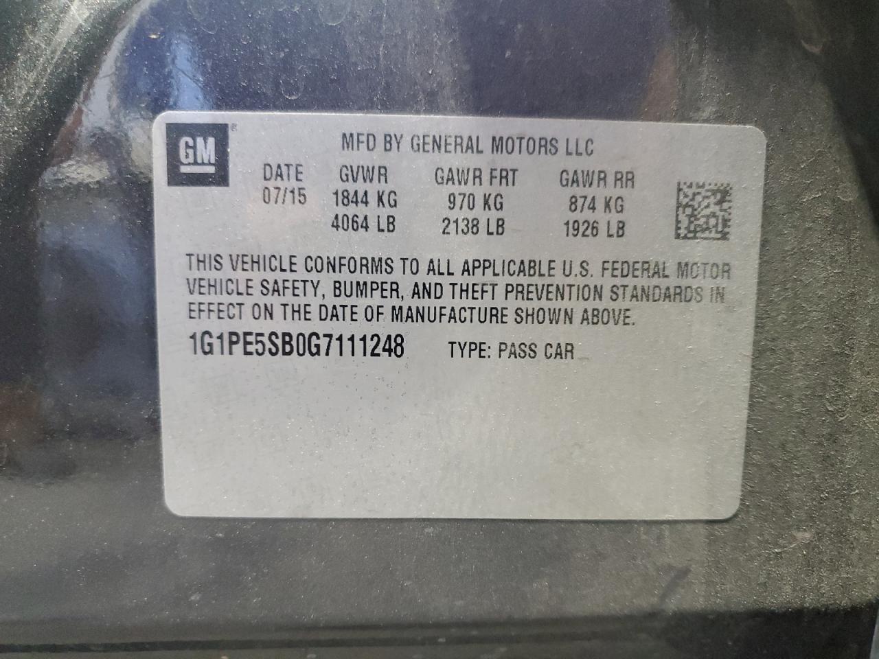 CHEVROLET CRUZE