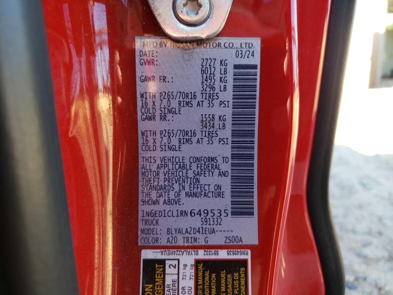 NISSAN FRONTIER