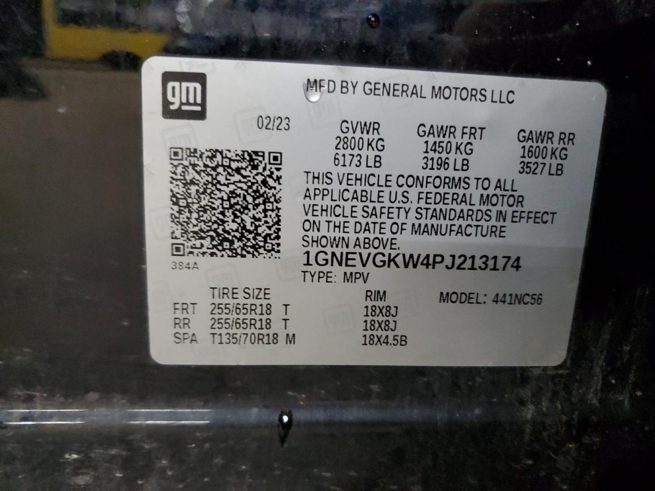 CHEVROLET TRAVERSE