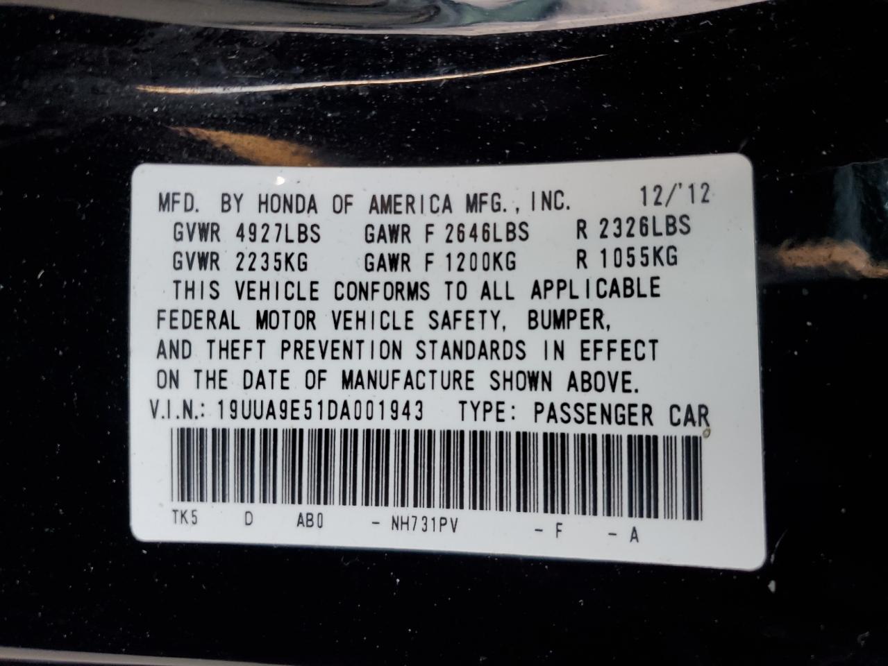 ACURA TL