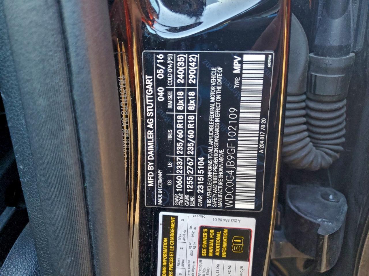 MERCEDES-BENZ GLC-CLASS