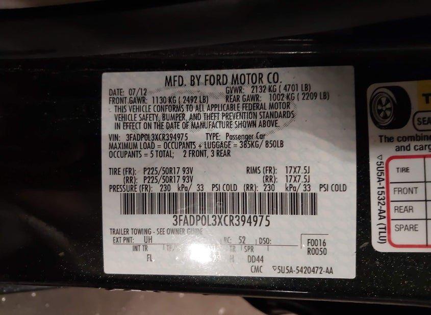 Ford Fusion Hybrid