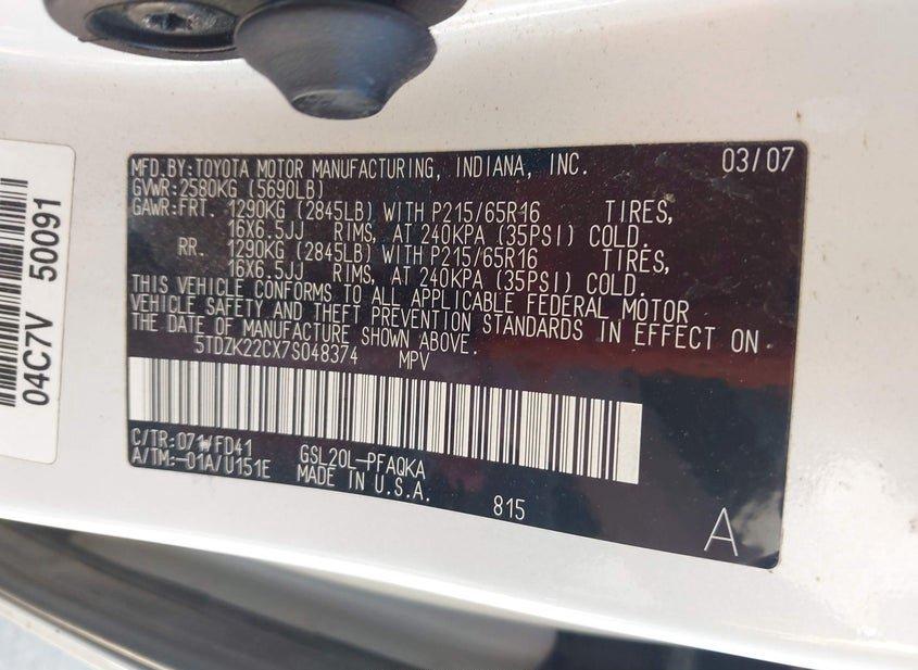 Toyota Sienna