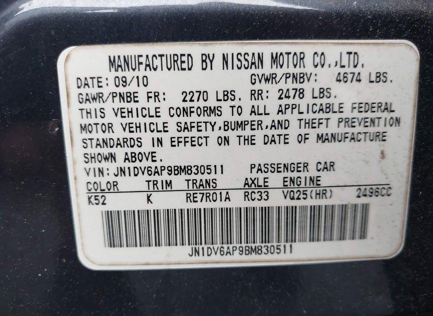 Infiniti G25
