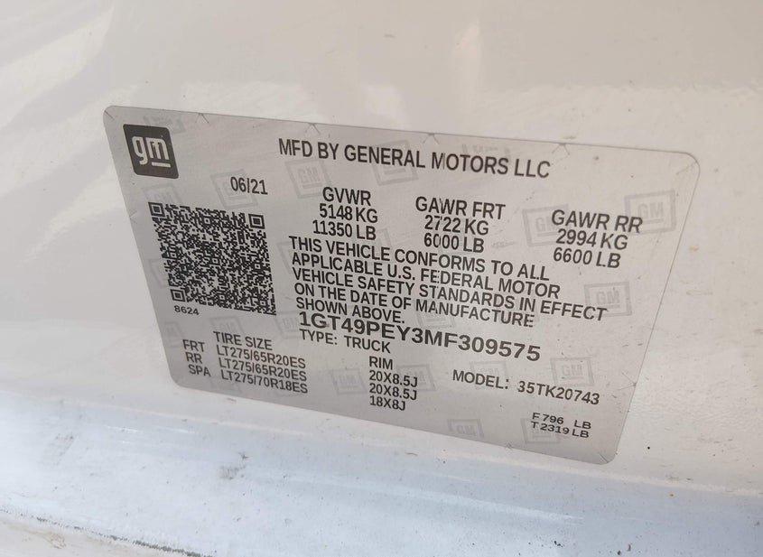General Motors Sierra 2500Hd