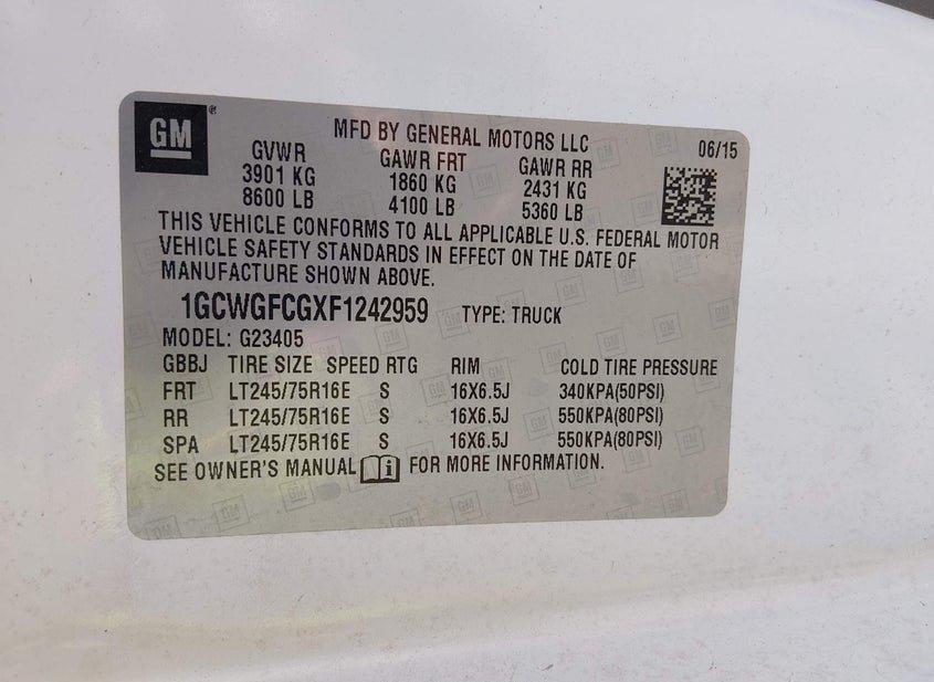 Chevrolet Express 2500