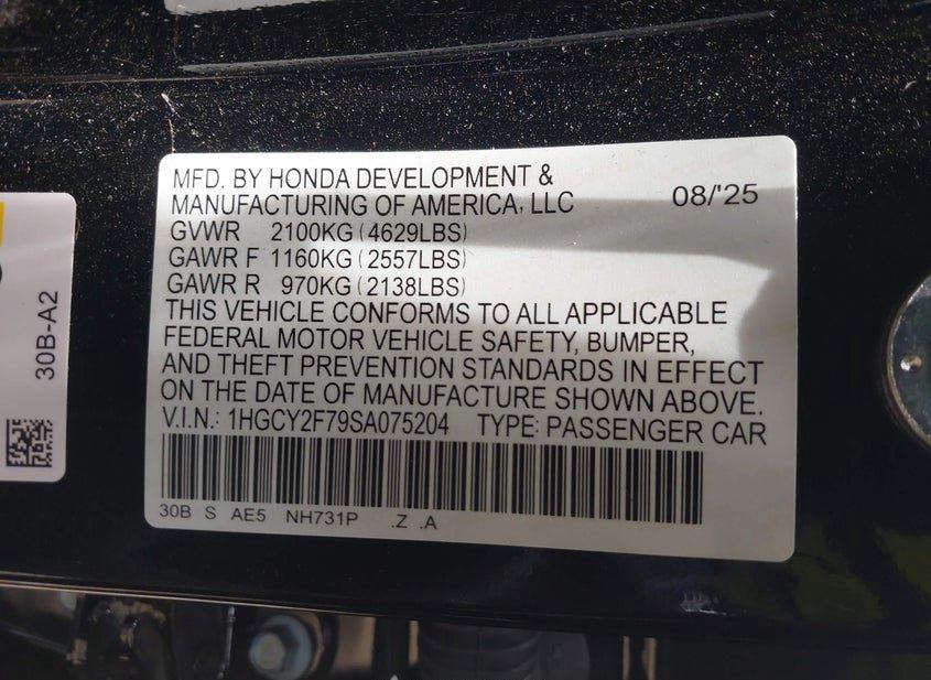 Honda Accord Hybrid