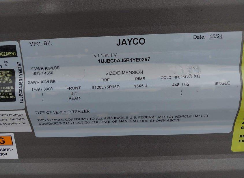 Jayco Jayfl184Bh