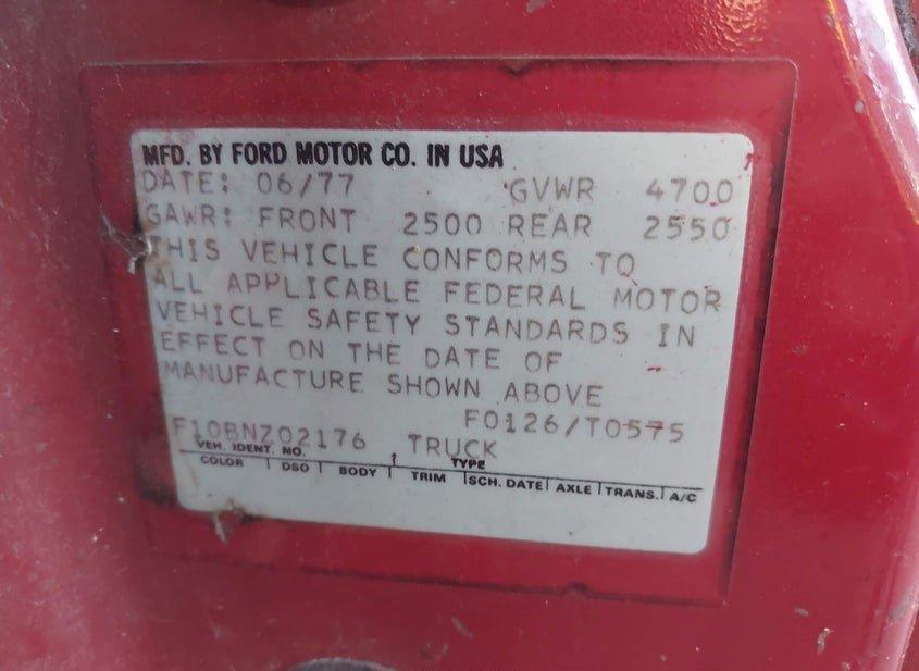 Ford F100