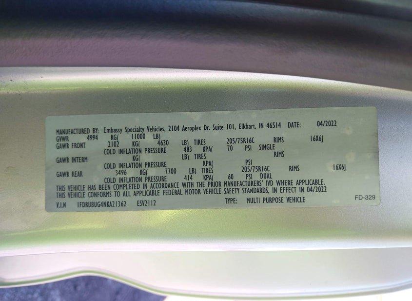 Ford Transit-350 Cargo Van