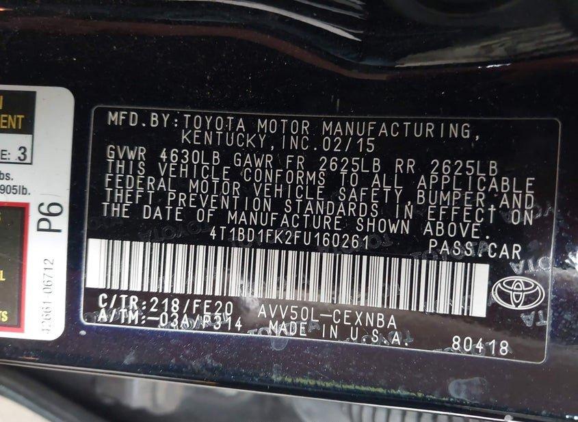 Toyota Camry Hybrid