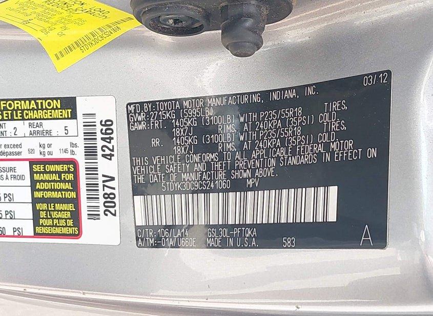 Toyota Sienna