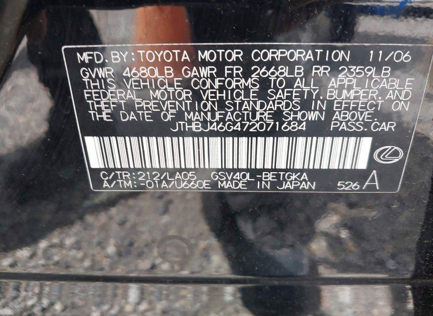 Lexus Es 350