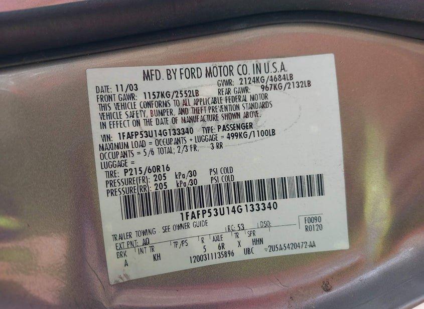 Ford Taurus