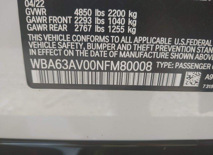 BMW 430I Gran Coupe