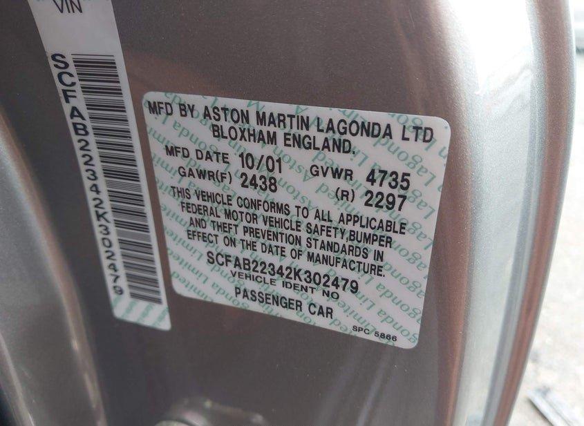 Aston Martin Db7 Vantage