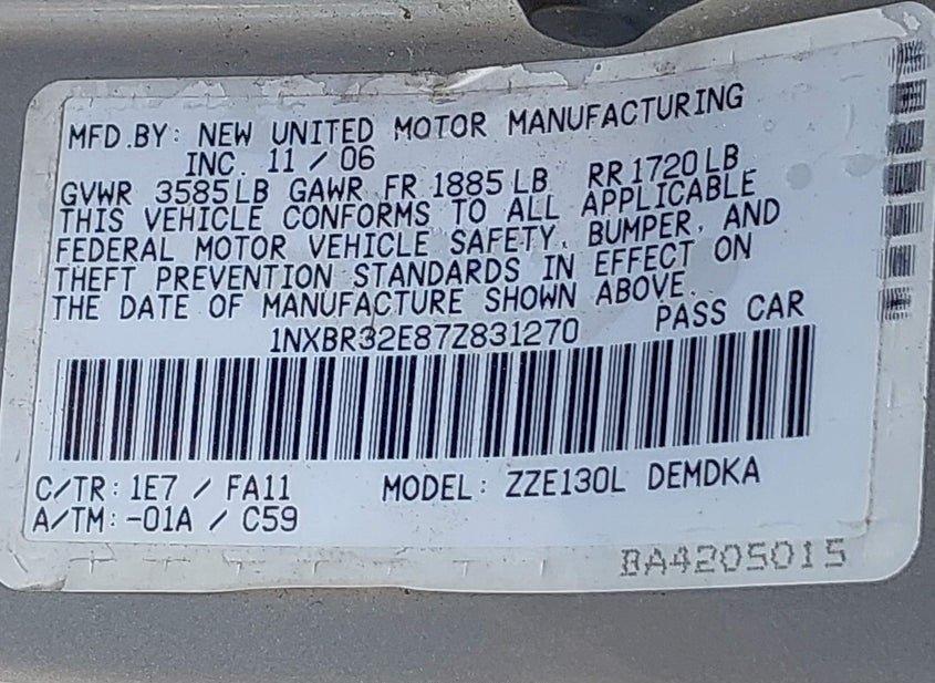 Toyota Corolla