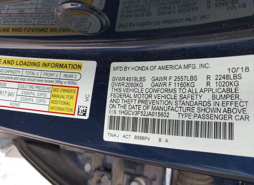 Honda Accord Hybrid