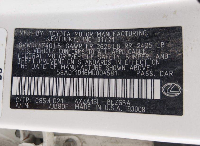 Lexus Es 250