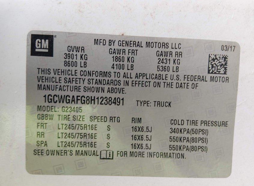 Chevrolet Express 2500
