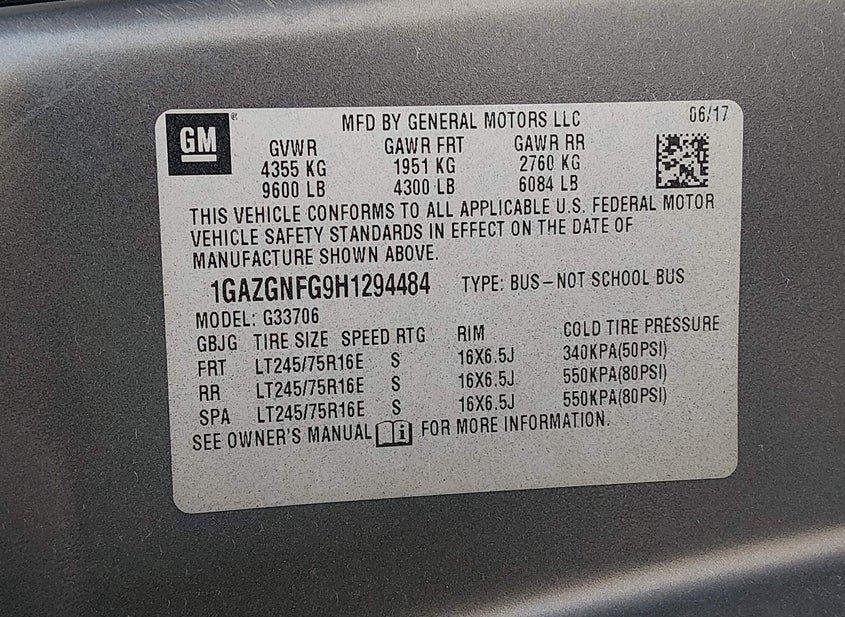 Chevrolet Express 3500