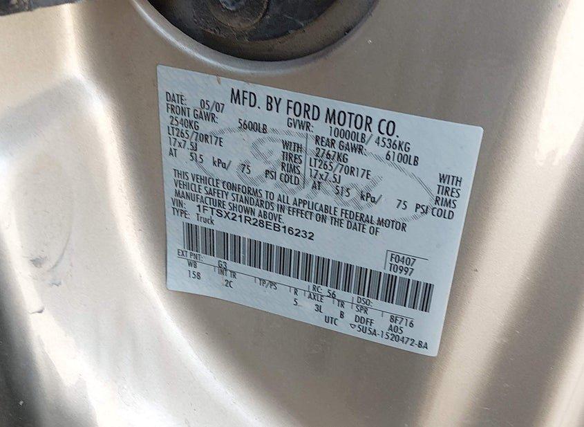 Ford Super Duty F-250 Srw