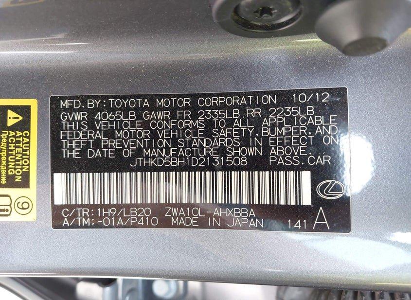 Lexus Ct 200H