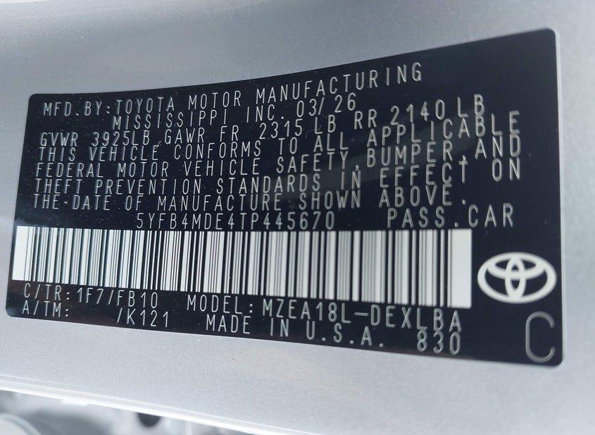 Toyota Corolla