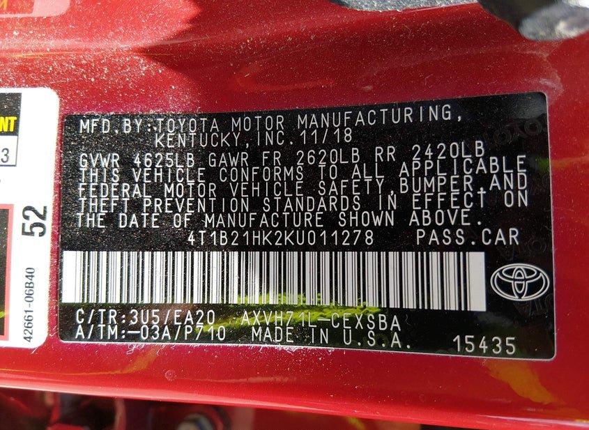Toyota Camry Hybrid