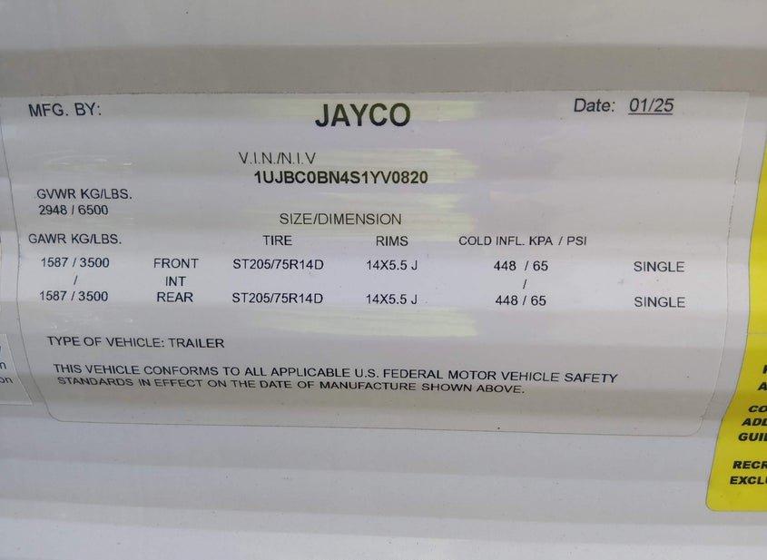 Jayco Jayfl184Bh