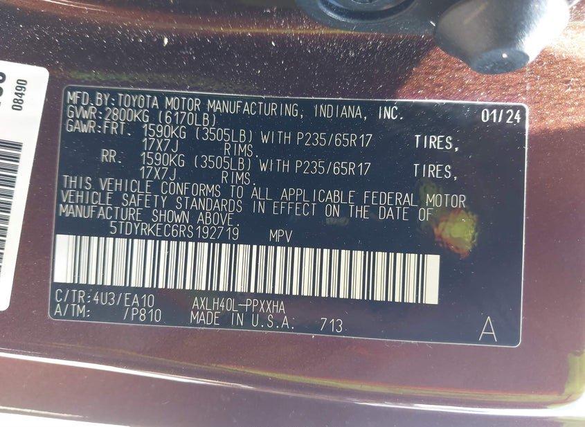 Toyota Sienna