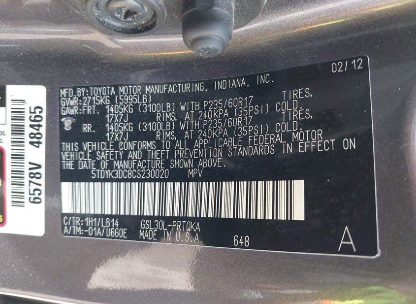 Toyota Sienna