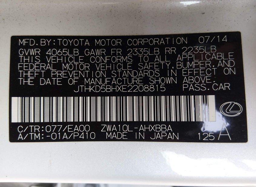 Lexus Ct 200H