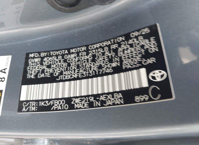 Toyota Corolla Hybrid