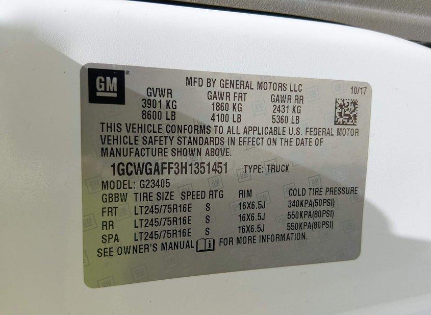 Chevrolet Express 2500