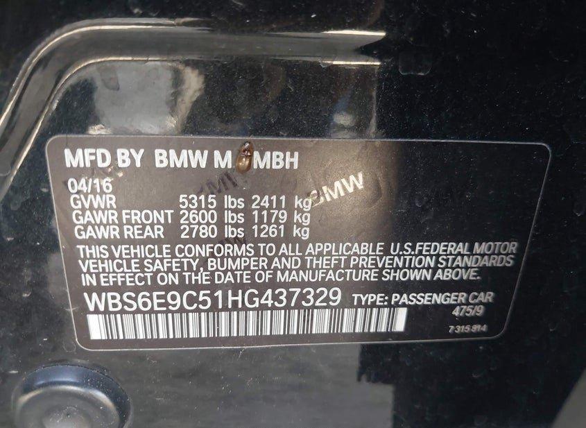 BMW M6 Gran Coupe