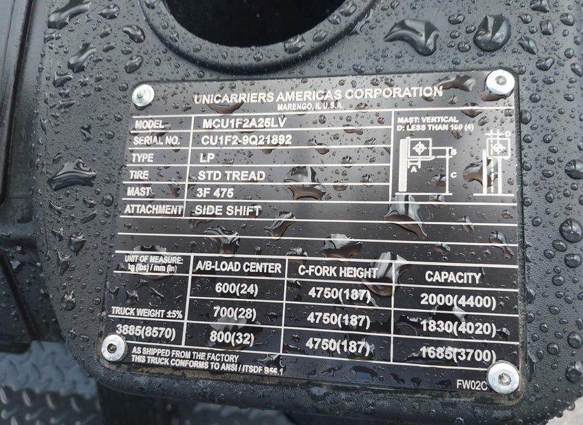 Unicarriers Forklift