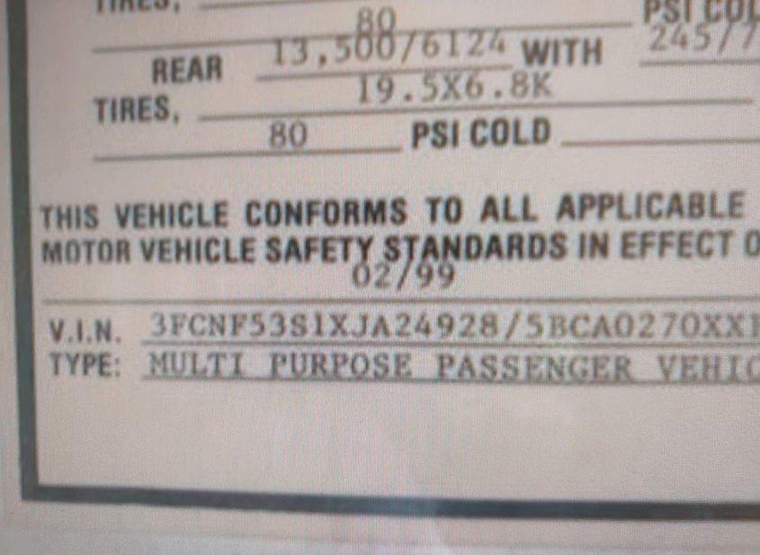 Ford F550