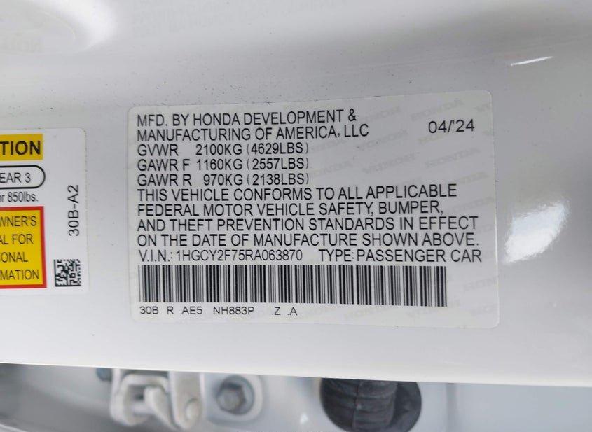 Honda Accord Hybrid