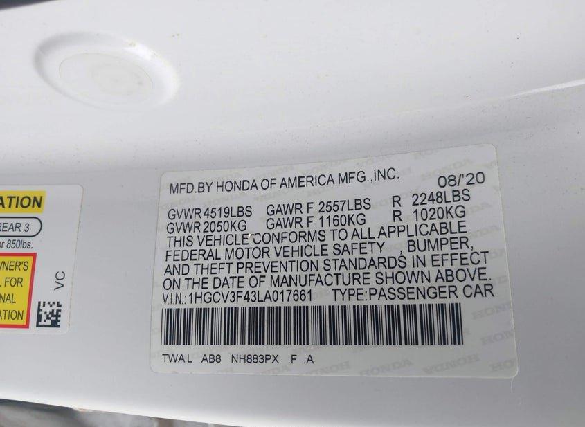 Honda Accord Hybrid
