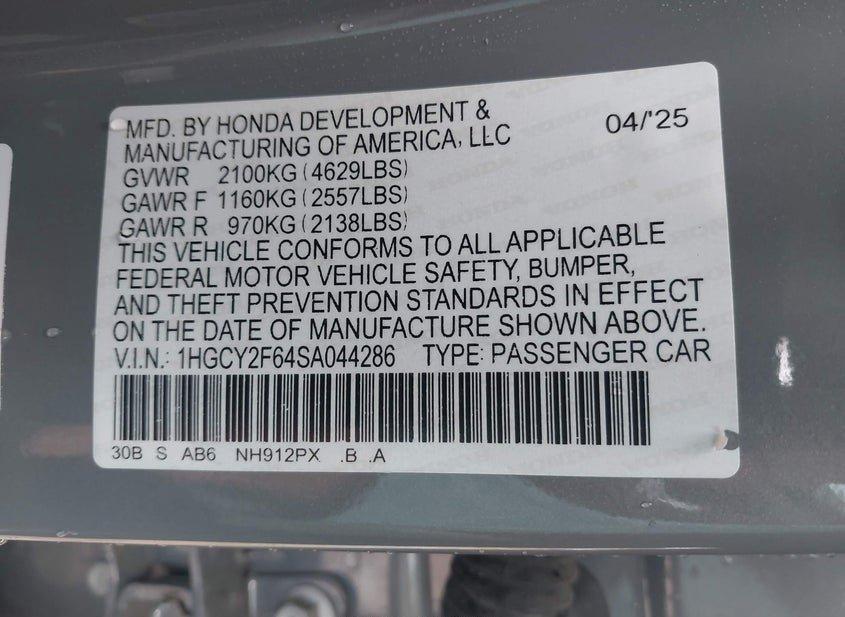 Honda Accord Hybrid