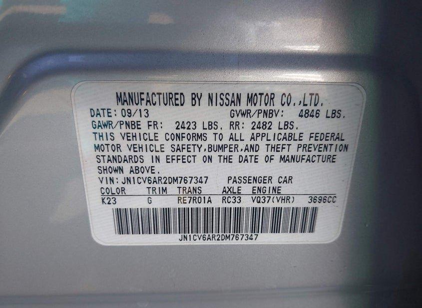 Infiniti G37X
