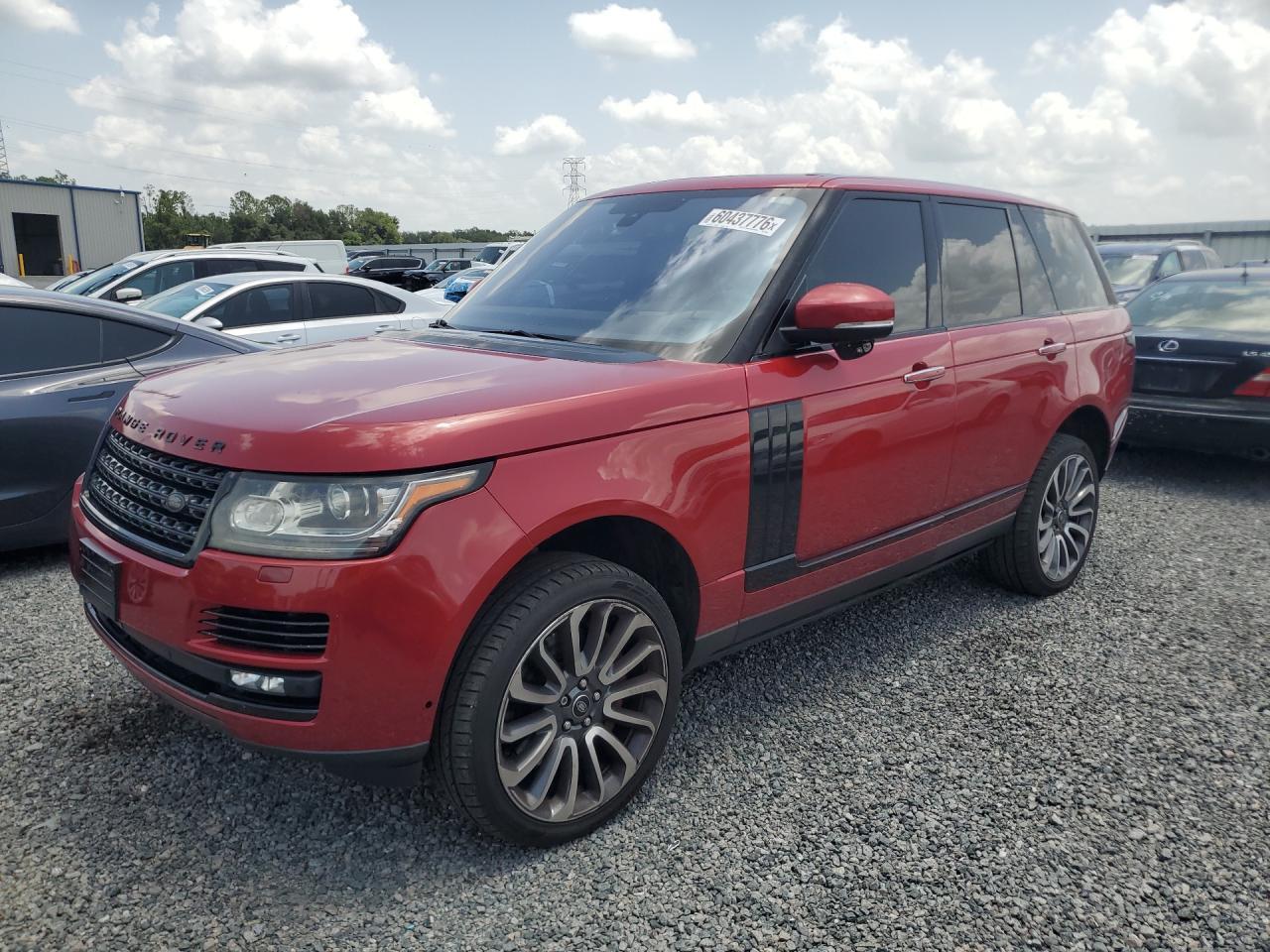 2016 LAND ROVER RANGE ROVER — фото 1