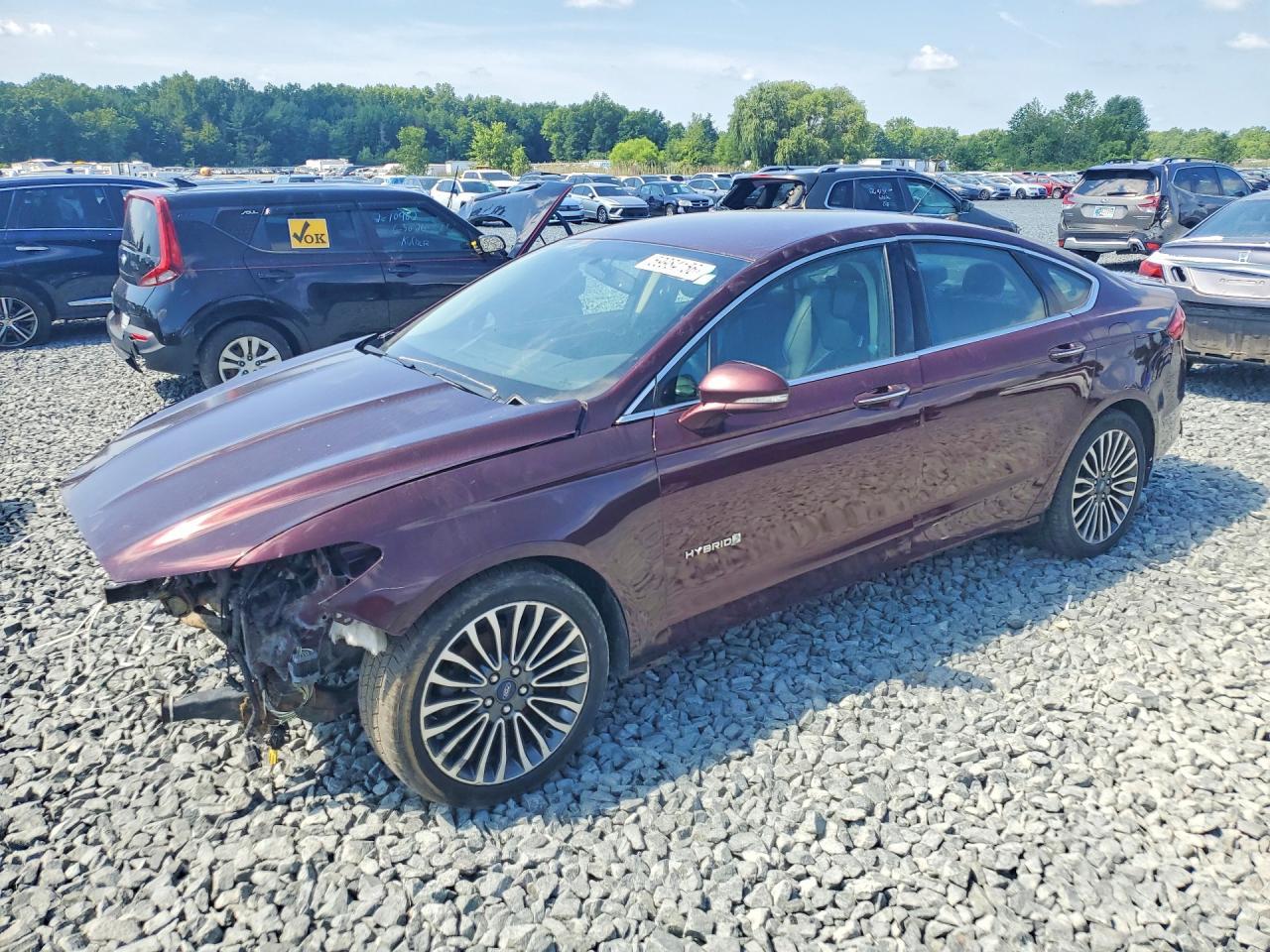 2018 FORD FUSION HYBRID — фото 1